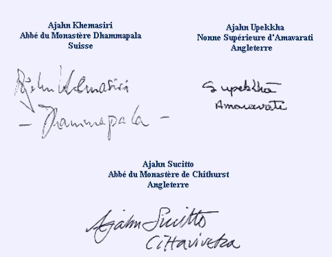 signatures